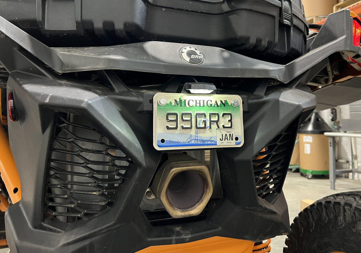 Vehicle Specific Brackets | UTV License Plate Frame | Corbin Custom ...