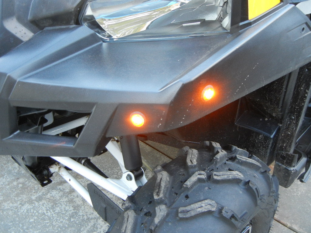 Front 3/4" Round LEDs