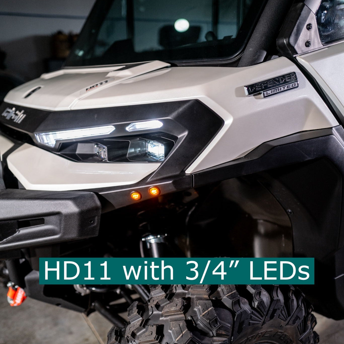 2026 Can-Am Defender HD11 Complete Turn Signal Kit Bundle – Corbin