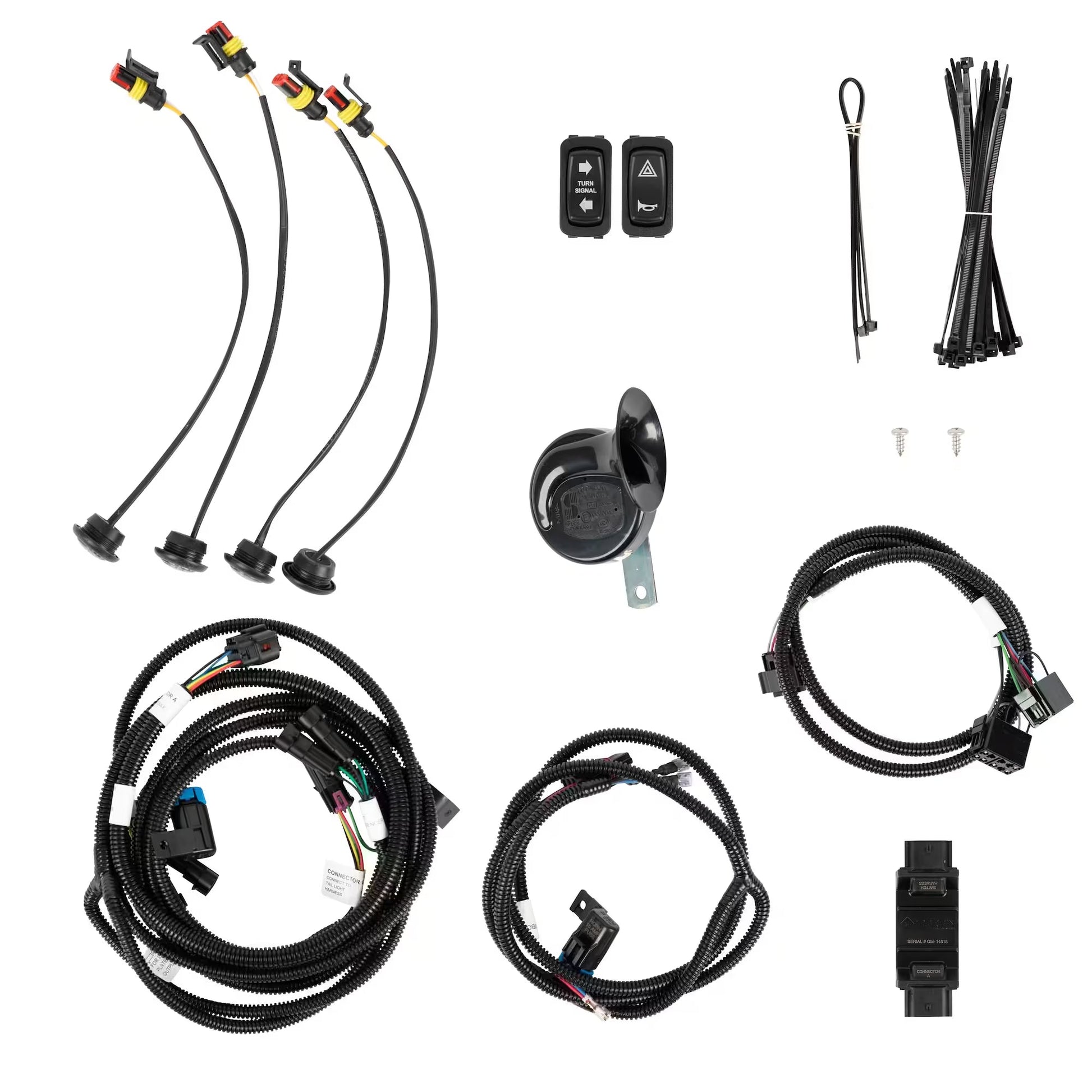 Kit for Ranger XP 1000 - 3/4" Round LEDs Shown