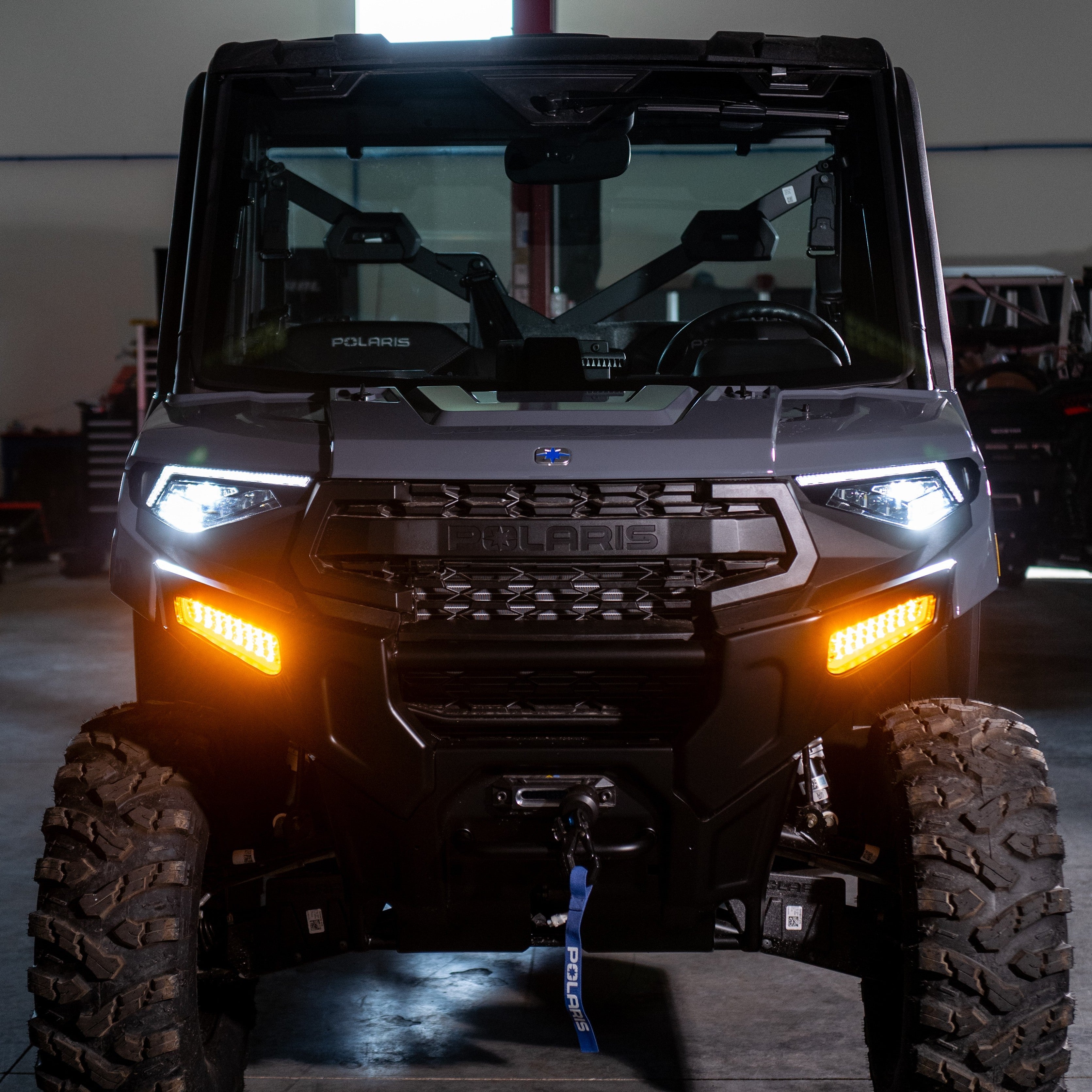 Ranger XP 1000 Bumper Lights - Hazard Flash (Dual-color: Includes white light function w/ Rocker Switch)