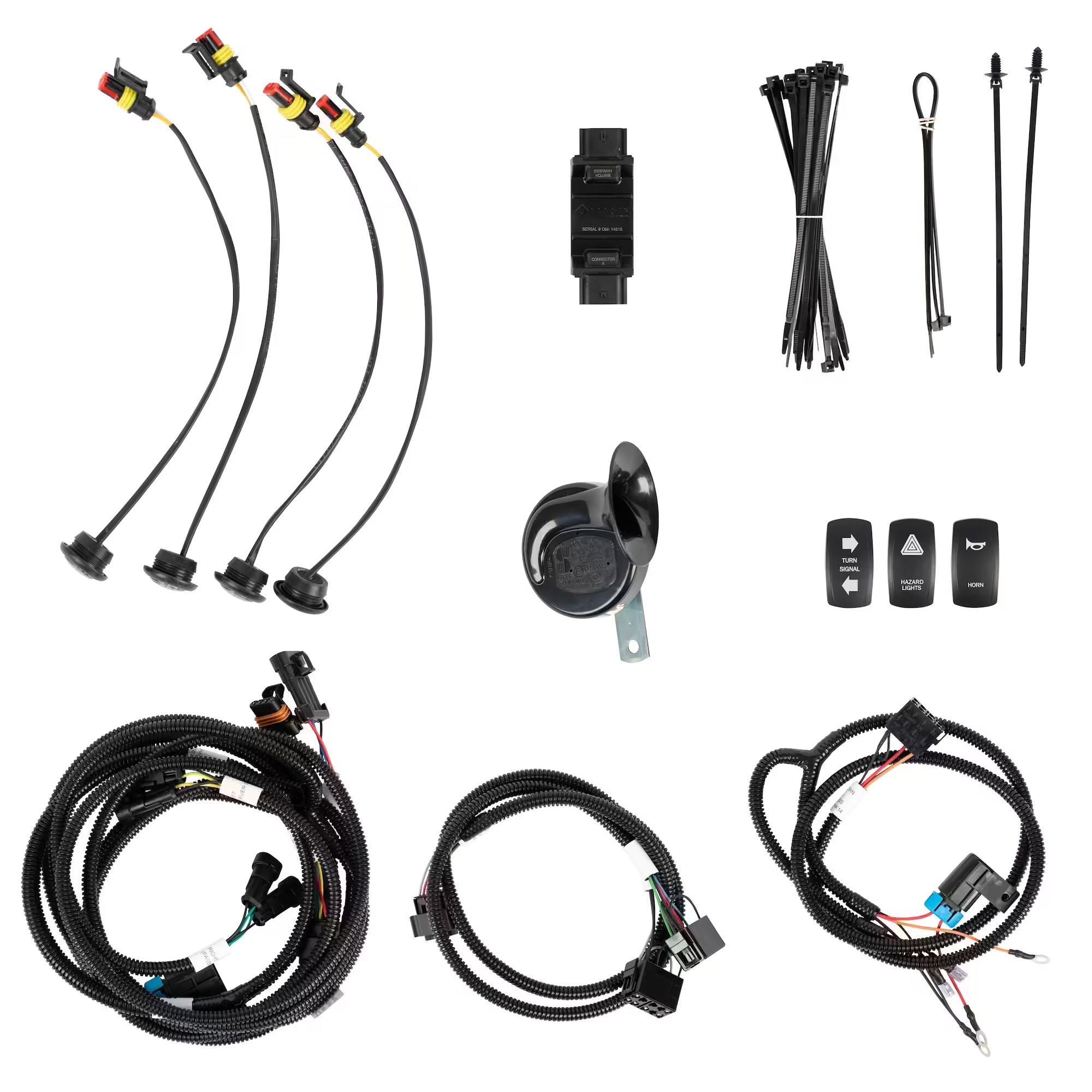 2015-2018 Polaris RZR XP1000/Turbo Complete Turn Signal Kit Bundle