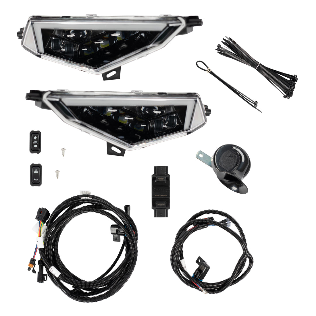 Turn Signal Kit for Ranger 1000 with Turn Signal Headlight Option Shown