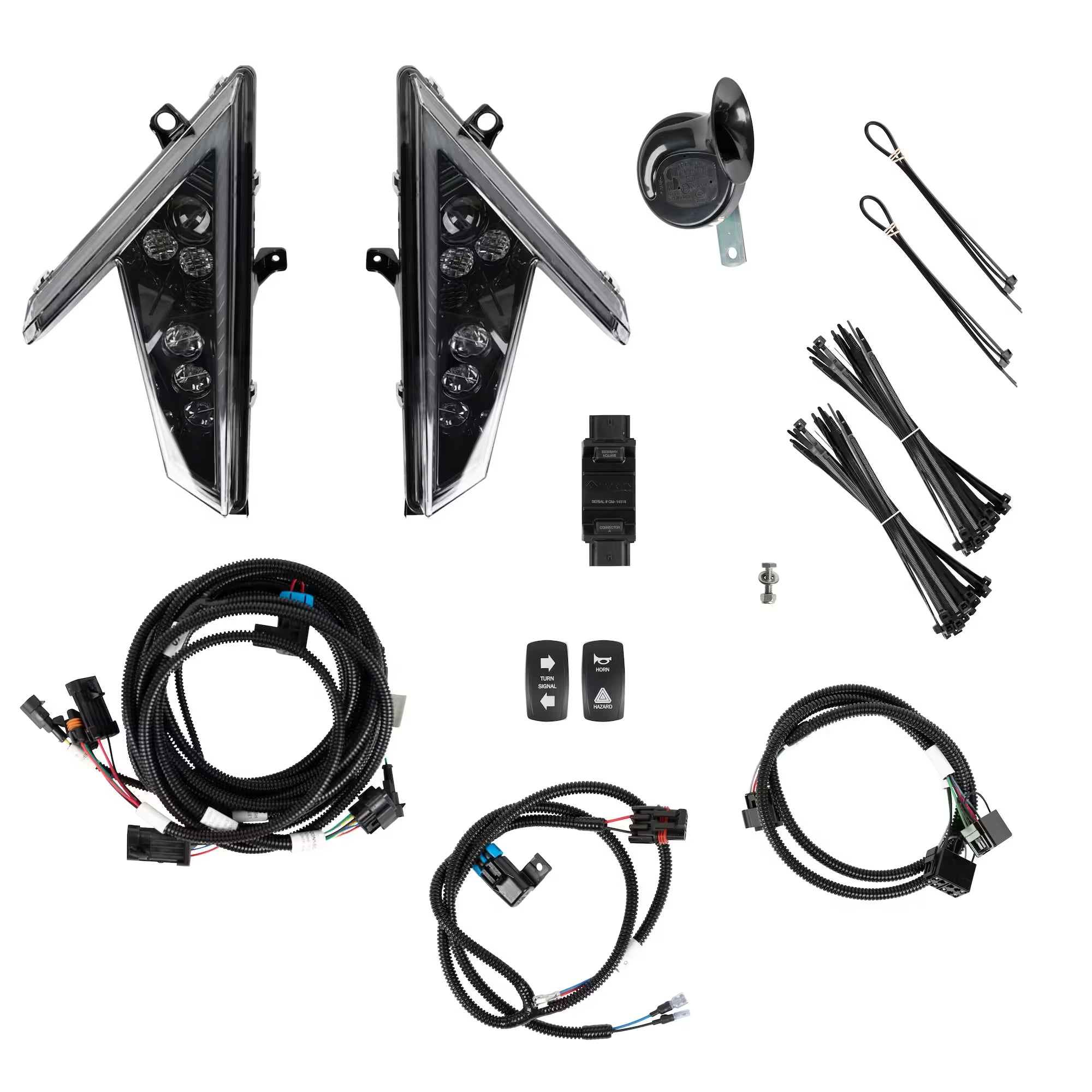 2020-2024 Polaris RZR Pro XP/Turbo R/Pro R Complete Turn Signal Kit Bundle