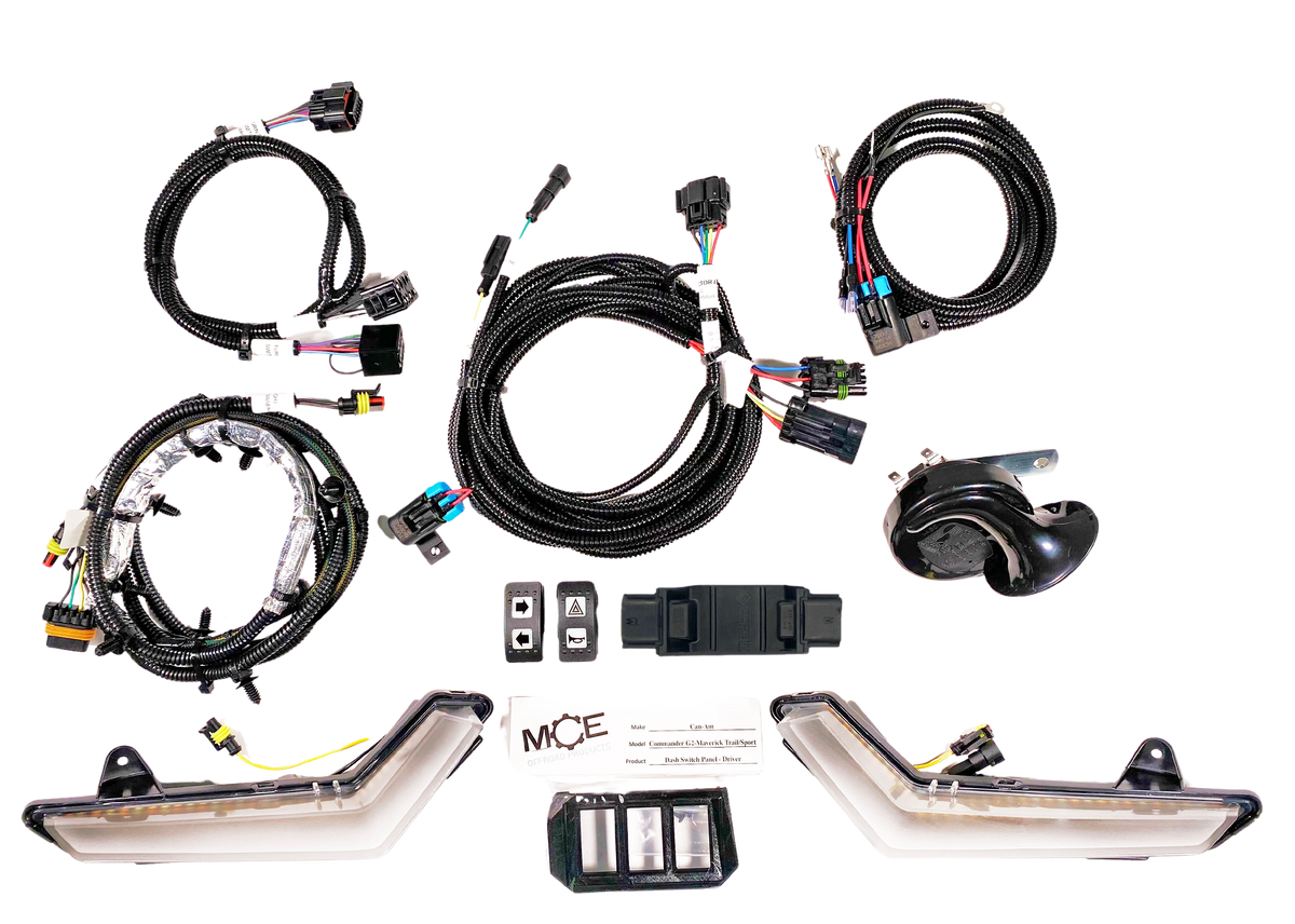 CanAm Commander Accessories Plug & Play Corbin Custom Works