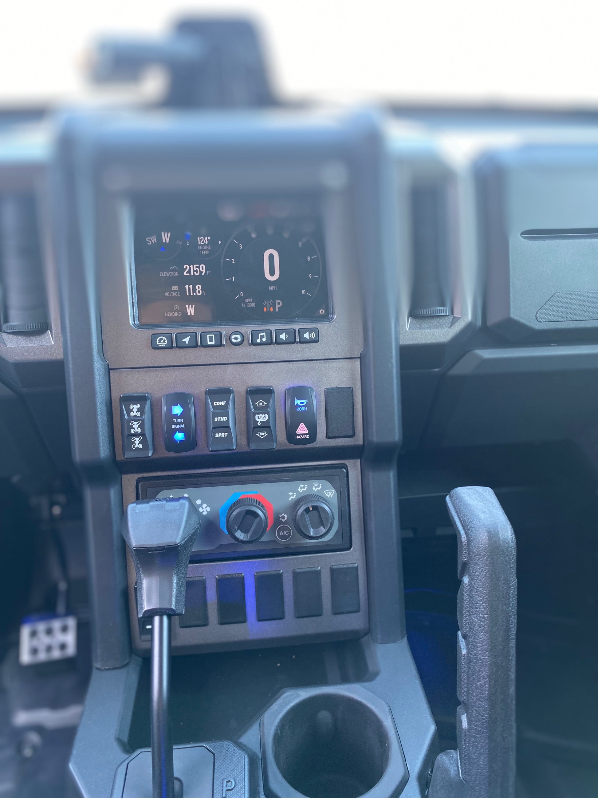 Xpedition Dash with Turn Signal and Horn/Hazard Switches