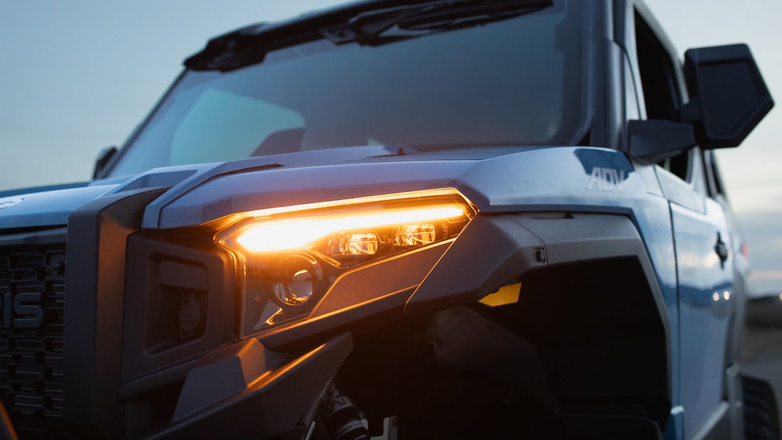 Close-up - Xpedition-Replacement Headlight with Turn Signal