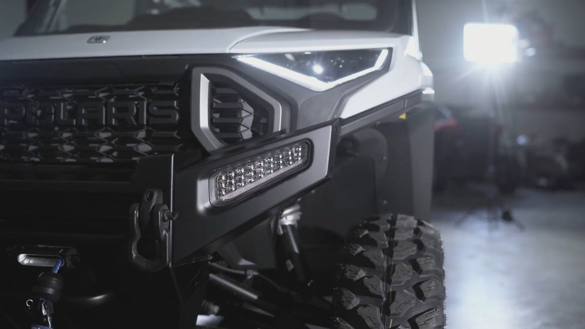 Ranger XD1500 Bumper Light w/ Integrated Turn Signal Shown - $150.00 Upgrade