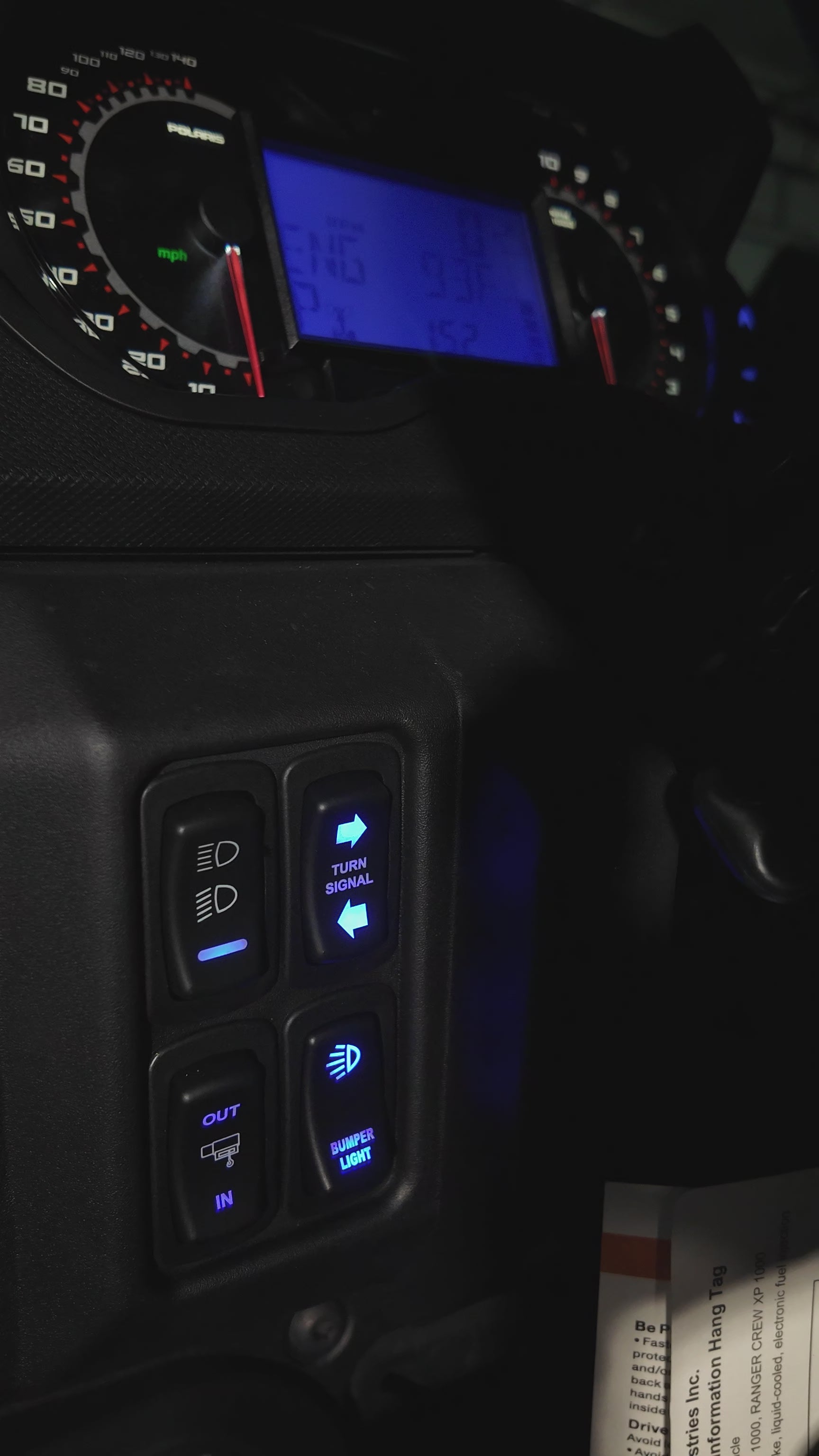 Ranger XP 1000 Turn Switch