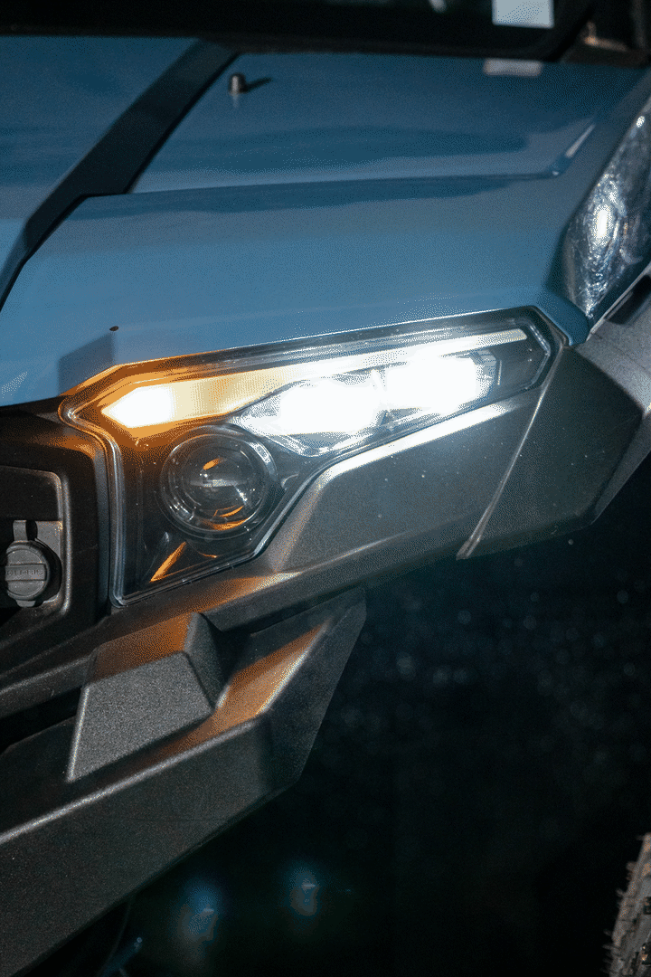 Xpedition replacement headlight turn signal blinking