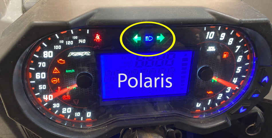 Dash Indicator Wiring - Polaris