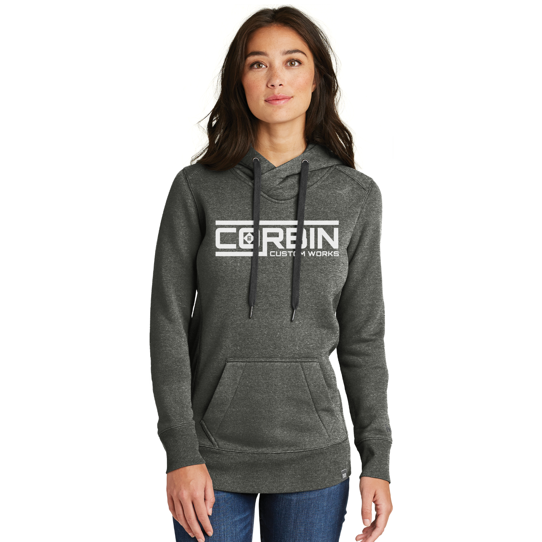 Ladies' Hoodie - Grey - Corbin
