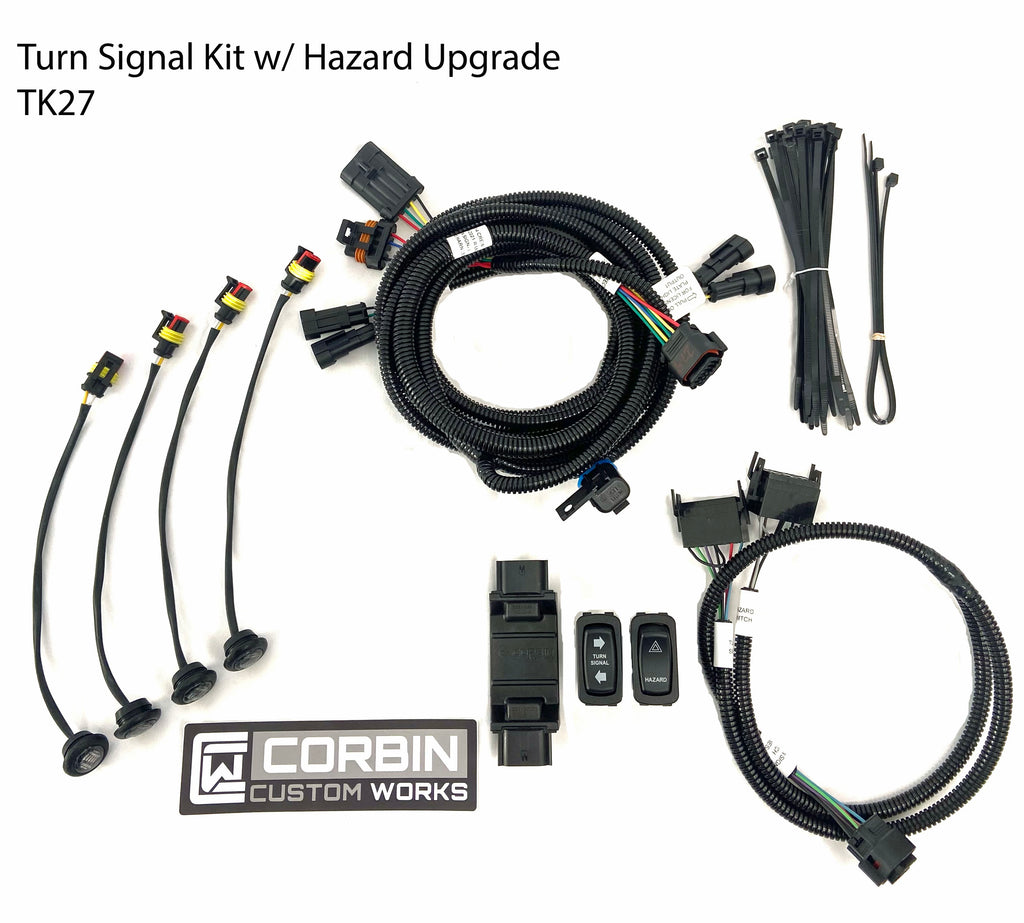 Polaris Ranger Turn Signal Kit Plug & Play Corbin Custom Works Corbin Custom Works LLC