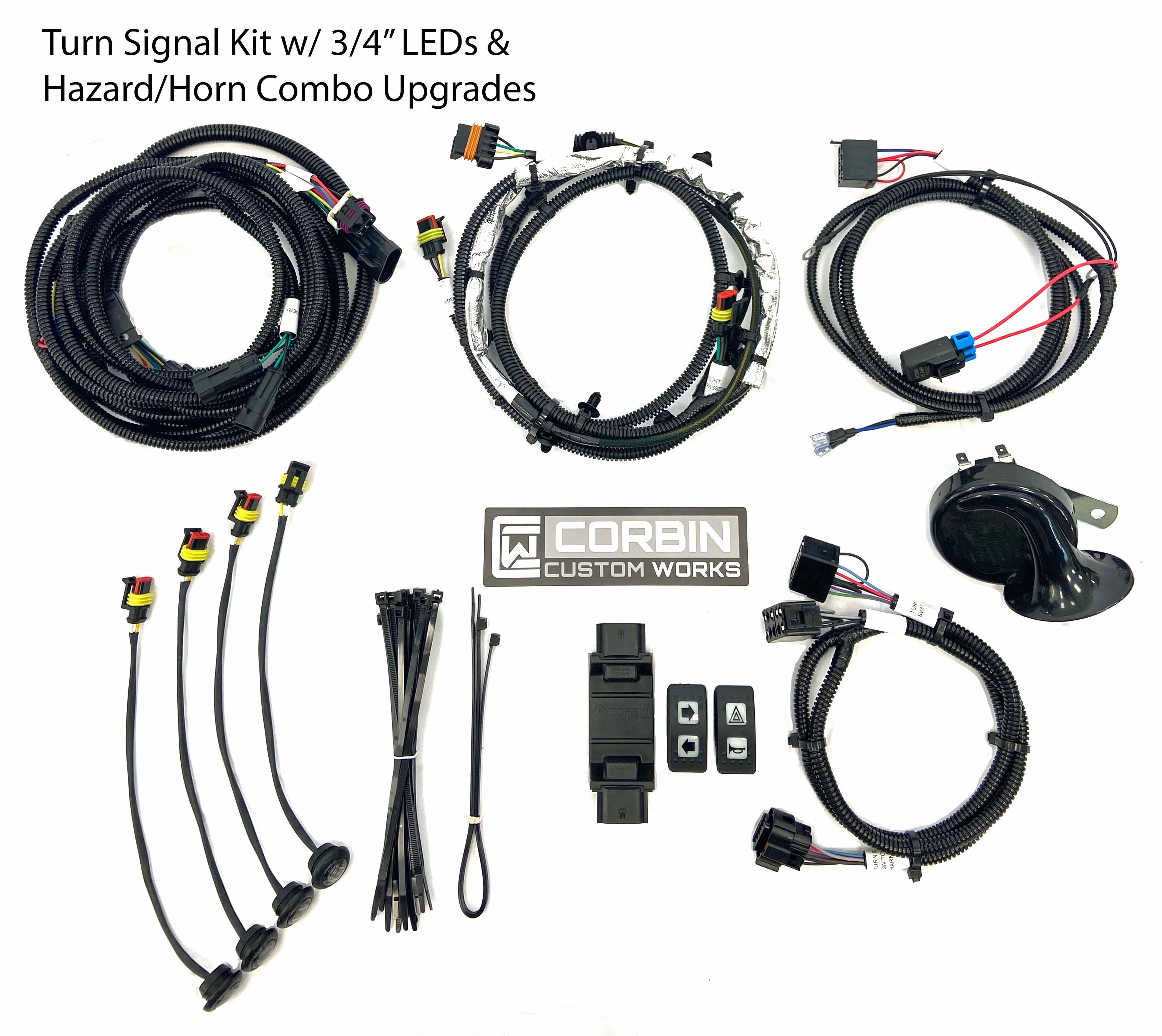 Can-Am Defender Turn Signal Kit | Ghost Signature Lights | Corbin